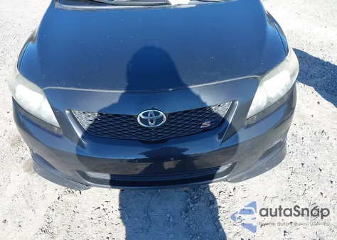 2009 Toyota Corolla S из США, поврежденный, VIN 2T1BU40E99C115781